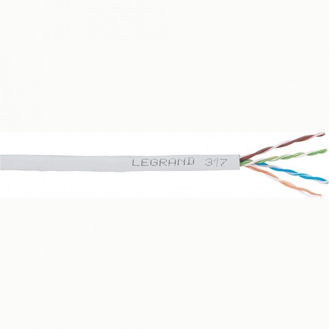 Кабель для локальных сетей LEGRAND категория 5е U/UTP 4 пары PVC 305 м 032751