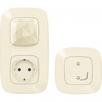 Стартовый пакет с головным выключателем LEGRAND Valena Allure with NETATMO, слоновая кость